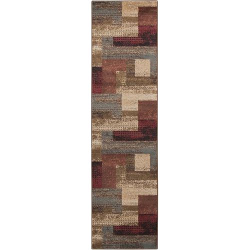  Surya Riley RLY-5004 Contemporary Machine Made 100% Polypropylene Light Pear 53 x 76 Geometric Area Rug