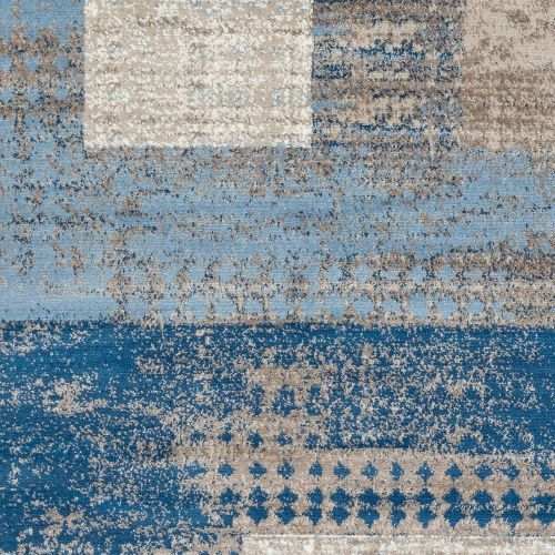  Surya Riley RLY-5004 Contemporary Machine Made 100% Polypropylene Light Pear 53 x 76 Geometric Area Rug