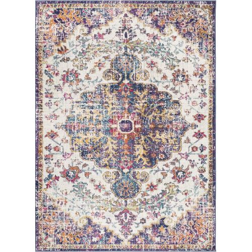  WorldWeavers Odelia Beige Updated Traditional Area Rug 27 x 73