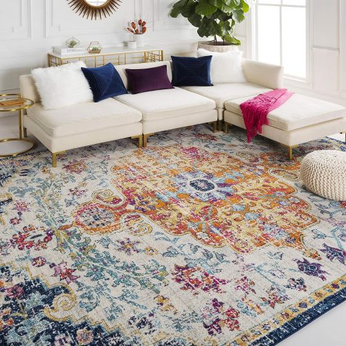  WorldWeavers Odelia Beige Updated Traditional Area Rug 27 x 73