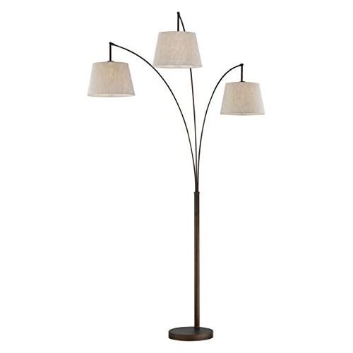  Artiva USA LED602109FBT Luce LED Arched Floor Lamp, 84 inches, Antique Bronze