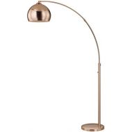 Artiva USA LED611108RC ALRIGO 80 LED Arch Floor Lamp with Dimmer, Rose Copper