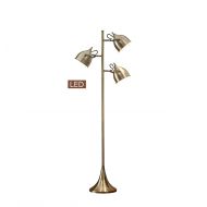 Artiva USA LED9938FAB Caprice Led Floor Lamp, Antique Satin Brass