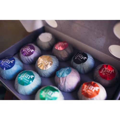  [아마존 핫딜] Artnaturals ArtNaturals Bath Bomb Gift Set  (12 x 4 Oz / 113g)  Handmade Essential Oil Spa Bomb Fizzies  For Relaxation, Moisturizing and Fun for All Ages