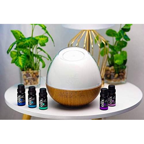  ArtNaturals Sound Machine & Essential Oil Diffuser - (300ml Tank) - 6 Calming and Natural Sleep Sounds - Aromatherapy and White Noise for Relaxation and Sleeping - Baby, Kids, and