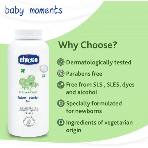  Artsana Chicco Baby Moments Talcum Powder 150g