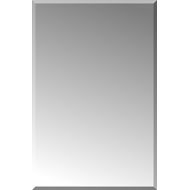 ArtsyCanvas 24 x 48 Beveled Bathroom Mirror, Wall Mirror - Handcrafted in U.S.A.