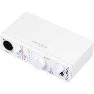 Arturia MiniFuse 1 Portable 1x2 USB Type-C Audio Interface (White)