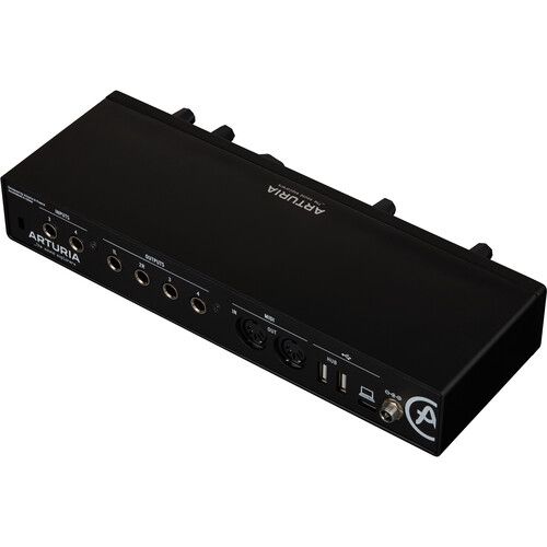  Arturia MiniFuse 4 Portable 4x4 USB Type-C Audio/MIDI Interface (Black)