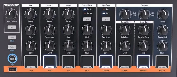  Arturia DrumBrute Impact Analog Drum Machine Demo