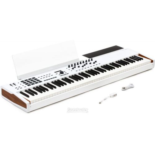  Arturia KeyLab 88 MkII 88-key Weighted Keyboard Controller with Wooden Legs