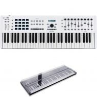 Arturia KeyLab 61 MkII 61-key Keyboard Controller with Decksaver Cover - White