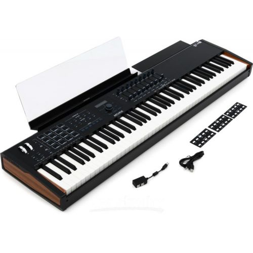  Arturia KeyLab 88 MkII 88-key Weighted Keyboard Controller - Black Edition