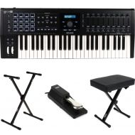 Arturia KeyLab 49 MkII 49-key Keyboard Controller Essentials Bundle- Black