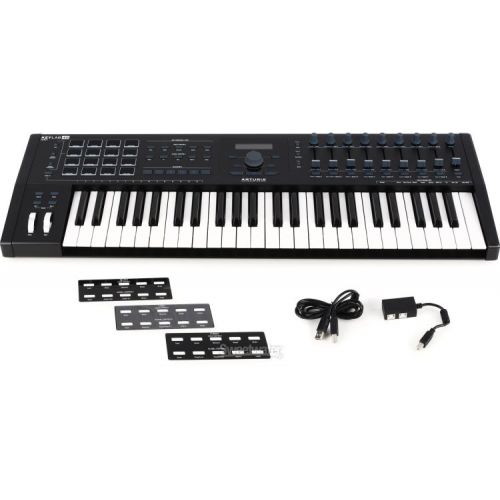  Arturia KeyLab 49 MkII 49-key Keyboard Controller with Decksaver Cover - Black