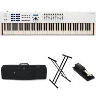 Arturia KeyLab 88 MkII 88-key Weighted Keyboard Controller Stage Bundle