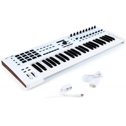  Arturia KeyLab 49 MkII 49-key Keyboard Controller - White