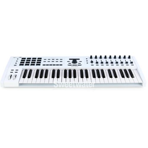  Arturia KeyLab 49 MkII 49-key Keyboard Controller - White