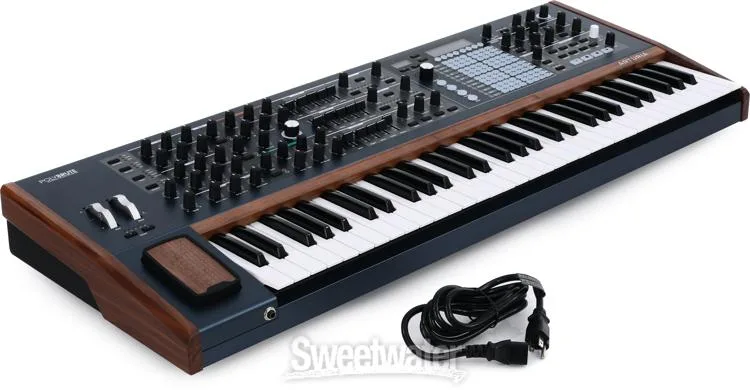  Arturia PolyBrute 6-Voice Polyphonic Morphing Analog Synthesizer with Wooden Legs