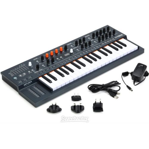  Arturia MiniFreak 37-key Hybrid Synthesizer with Decksaver