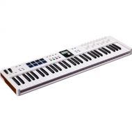 Arturia KeyLab Essential mk3 61-Key Universal MIDI Controller and Software (White)