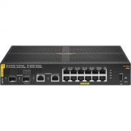 Aruba 6100 12-Port PoE+ Compliant Gigabit Managed Network Switch with SFP+