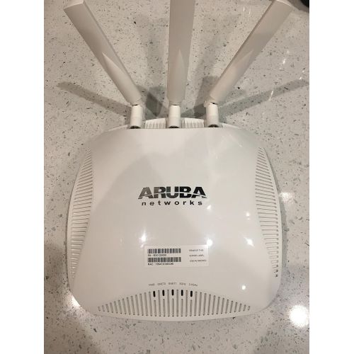  Aruba Networks AP-224 Wireless Access Point, 802.11 nac, 3x3:3 Dual Radio, 450Mbp per radio, Antenna Connectors (*Aruba Controller Required)