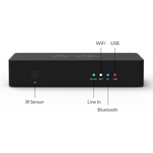  WiFi & Bluetooth 5.0 preamplifier/Audio Receiver, Wireless multiroom/multizone Home Stereo Music Receiver Circuit Module with Airplay，Spotify Connect and Remote Control for DIY Speakers-Up2stream S10