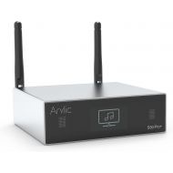 Arylic Up2stream S50 Pro+,WiFi & Bluetooth 5.0 Audio Receiver,aptX HD Preamplifier with ESS Sabre Dac AKM ADC Multiroom/multizone,Wireless WiFi Audio Receiver with Airplay,Spotify,