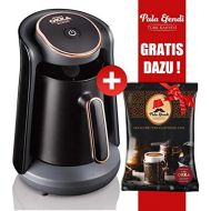 Arzum OKKA Minio Kaffeemaschine Schwarz Bronze + Pala Efendi Tuerk Kahvesi GRATIS DAZU