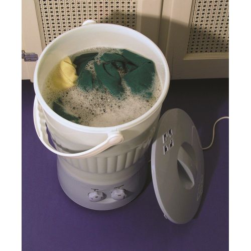  As Seen On TV Wonder Washer - a Portable Mini Clothes Washing Machine That goes Anywhere - Ideal for Cleaning Clothes On the Go - 10 Liter Capacity