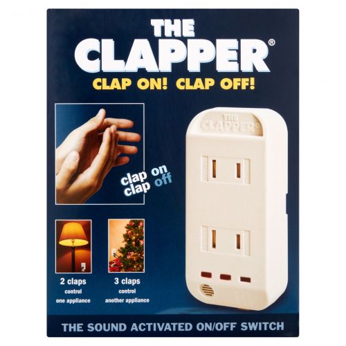  As Seen on TV The Clapper! Wireless Sound Activated On/Off Switch, Clap Detection