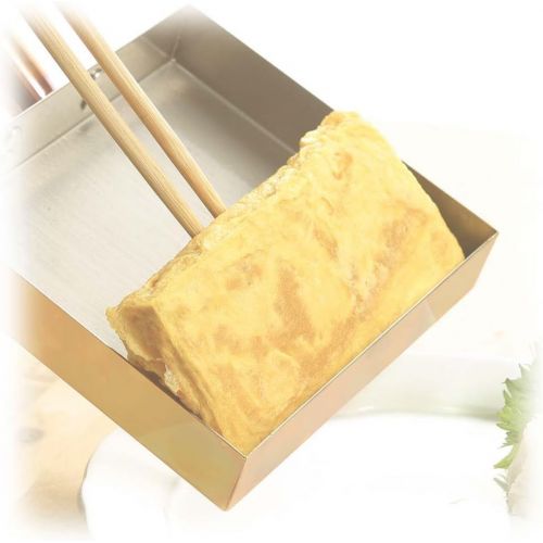  Asahi Egg Pan Tamagoyaki Made in Japan Professinal Model Copper W/wooden Handle,wooden Lid 18cm 7 Cne117