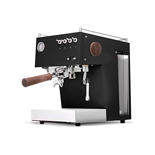  Ascaso Steel PID Programmable Espresso Machine w/Volumetric Controls, Single Thermoblock, 120V (SINGLE, BLACK)