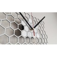AsceticDesign Honey Wall Clock - HONEYCOMB