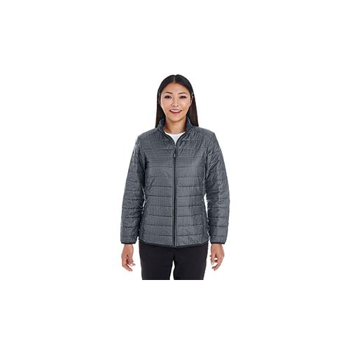  Ash City - North End Ladies Portal Interactive Printed Packable Puffer Jacket