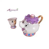 Ashland| Beauty and The Beast Mrs Potts Chip Tea Pot Cup One Set (Pot and Cup)