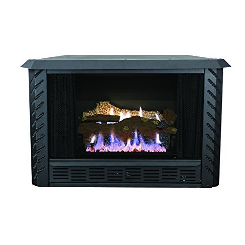  Ashley Hearth AGVF340N Vent-Free Natural Gas Firebox, 34,000 BTUs