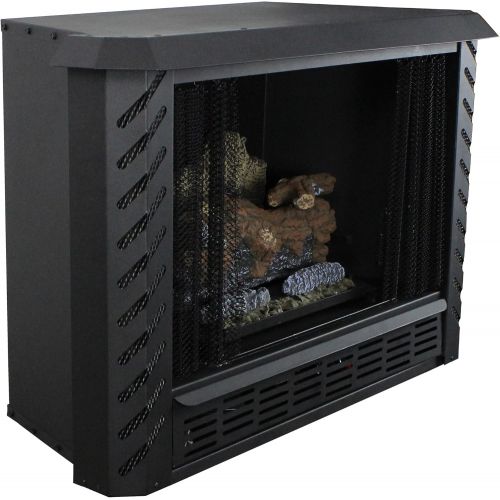  Ashley Hearth AGVF340N Vent-Free Natural Gas Firebox, 34,000 BTUs