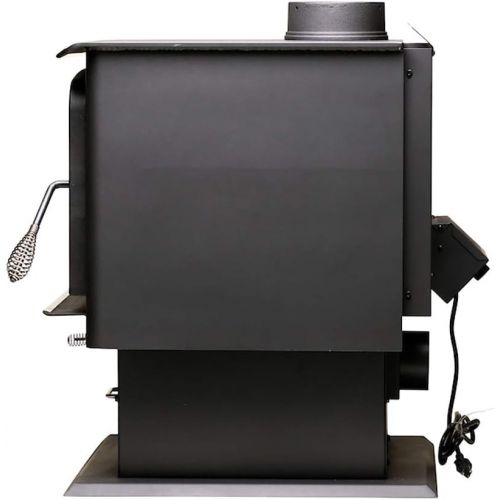  Ashley Hearth AW2520E-P 2,500 Sq. Ft. EPA Certified Pedestal Wood Burning Stove, Medium, Black