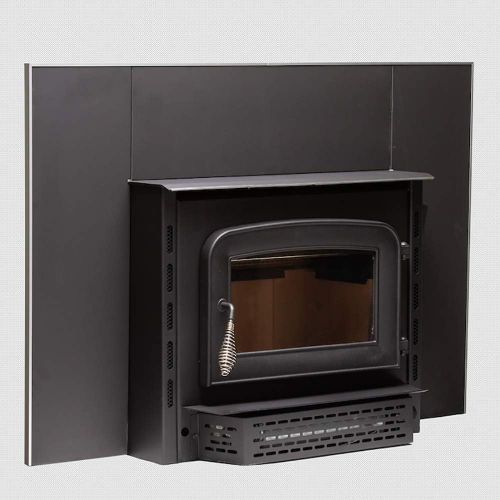  Ashley Hearth AW1820E 1,200 Sq. Ft. Wood Stove Insert , Black