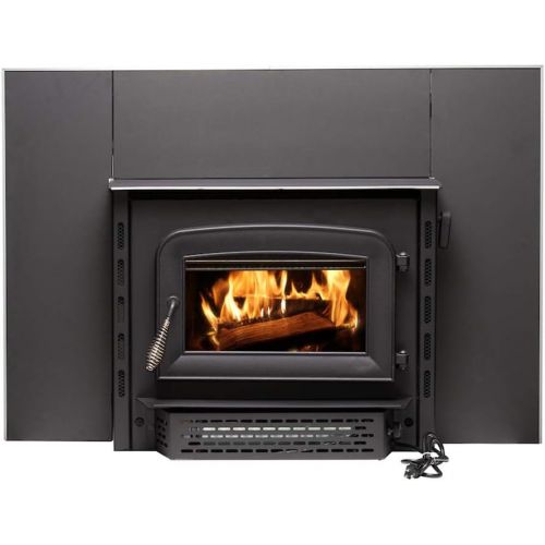  Ashley Hearth AW1820E 1,200 Sq. Ft. Wood Stove Insert , Black