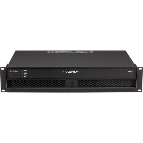  Ashly FX750.2 Multipurpose Installation Network Amplifier with DSP (2 RU)