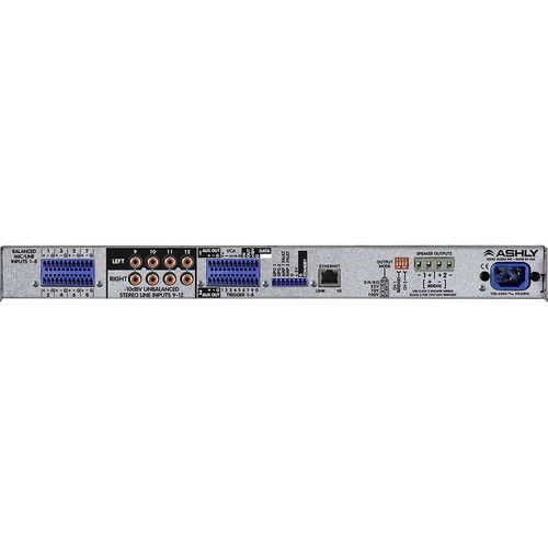  Ashly mXa-1502 12-Channel 4-Zone DSP Mixer-Amplifier