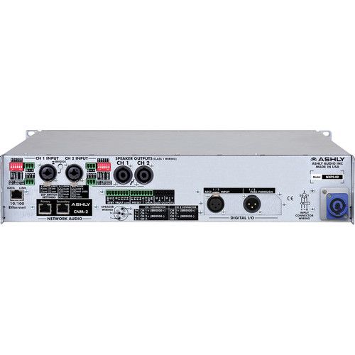  Ashly nXp3.02 2-Channel Network Power Amplifier