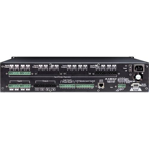  Ashly Protea ne24.24MT Matrix Digital Signal Processor with 12x4 I/O and GPO Logic Card