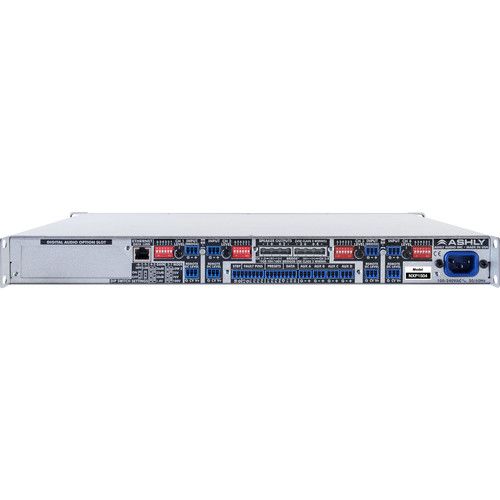  Ashly NXP150 1U 4-Channel Multi-Mode Network Power Amplifier with Protea DSP Software Suite