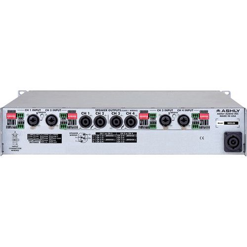  Ashly NX3.04 Programmable Output Power Amplifier