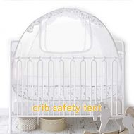 [아마존베스트]Ashtonbee Baby Crib Canopy Safety Tent, Baby Crib Tent, Mesh Crib Cover, Baby Bed Tent, Baby Crib Net Pop Up
