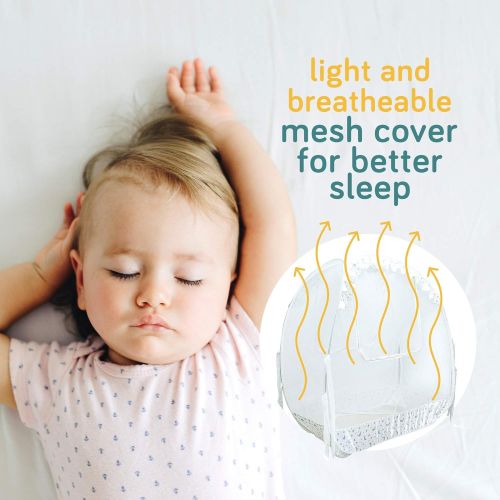  [아마존베스트]Ashtonbee Baby Crib Canopy Safety Tent, Baby Crib Tent, Mesh Crib Cover, Baby Bed Tent, Baby Crib Net Pop Up